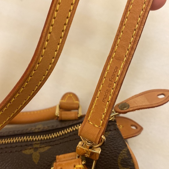 Louis Vuitton mini speedy mini HL monogram vintage comes with strap authentic - Picture 6 of 11